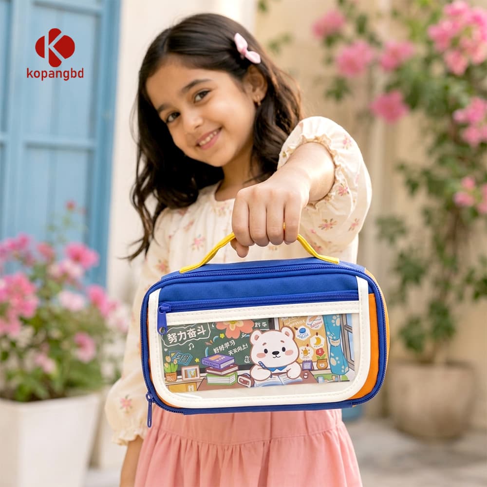 Layered Pencill box Bag For Kids image 2