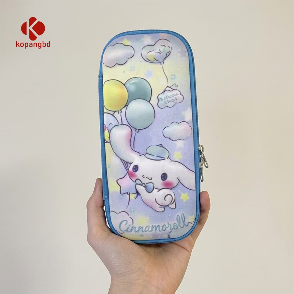 Sanrio Cartoon Double Zipper pencill Bag image 1